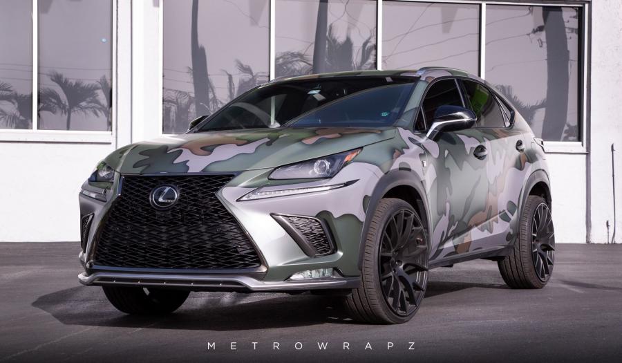  Lexus NX300 F-Sport by MetroWrapz 2020 года  (фото 1 из 6)